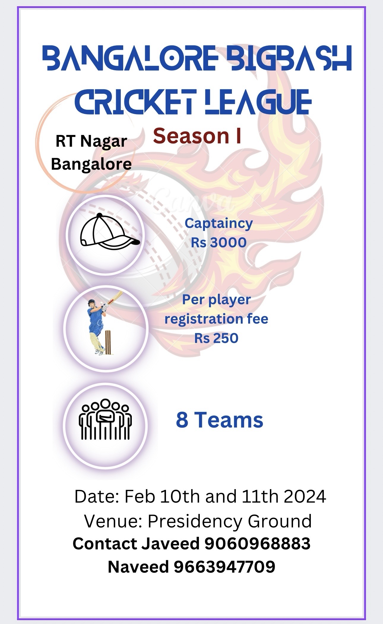 Bigbash Cricket League 2024