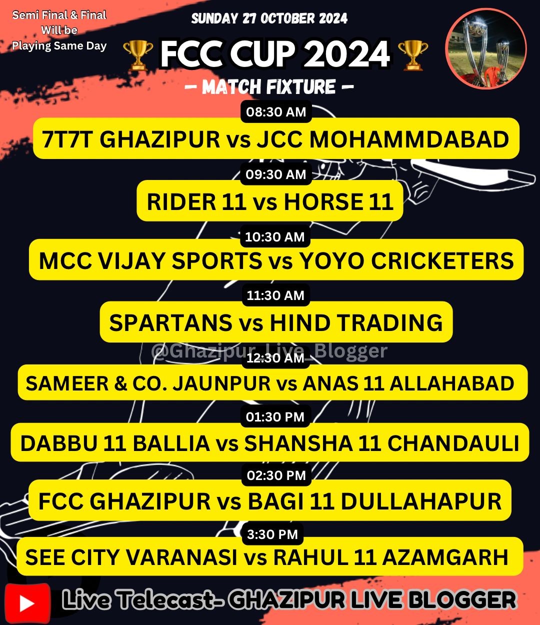 Fcc cup 2024 Ghazipur Uttar Pradesh