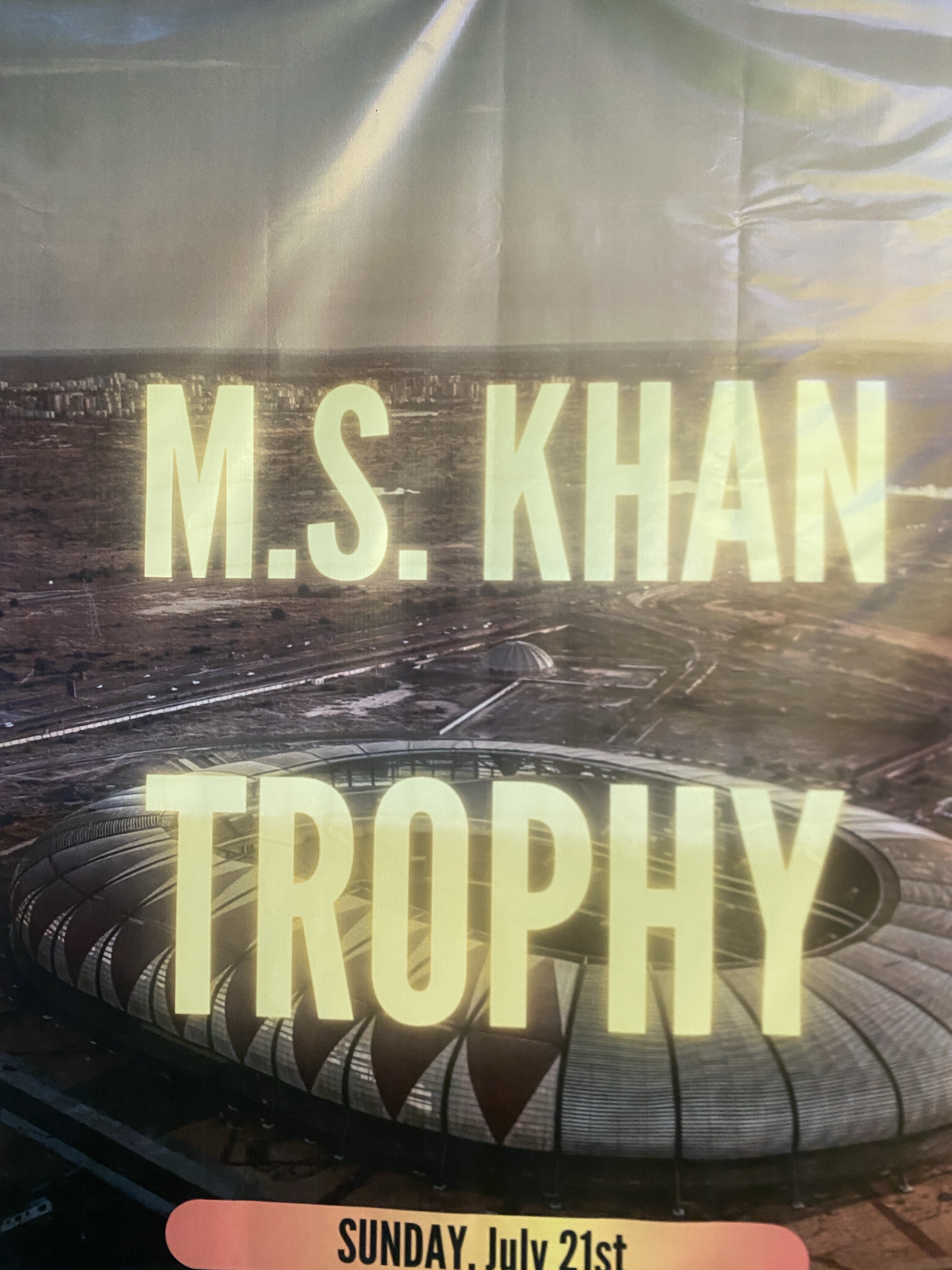 M S KHAN TROPHY S-1