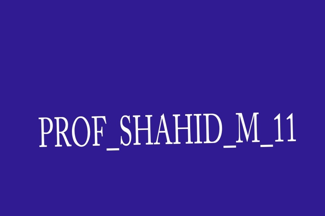 PROF SHAHID MEHMOOD 11