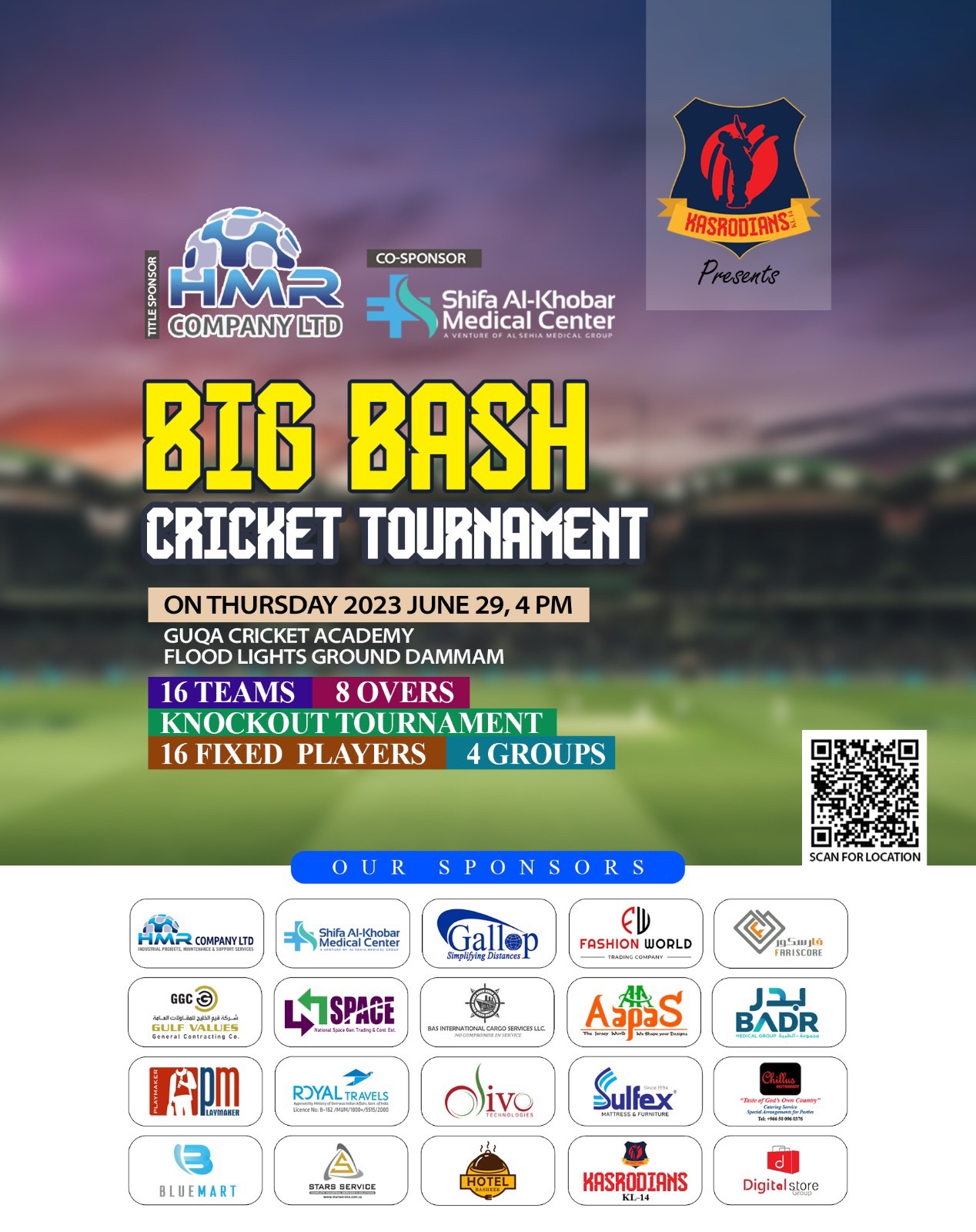 KASRODIANS BIG BASH SEASON-2