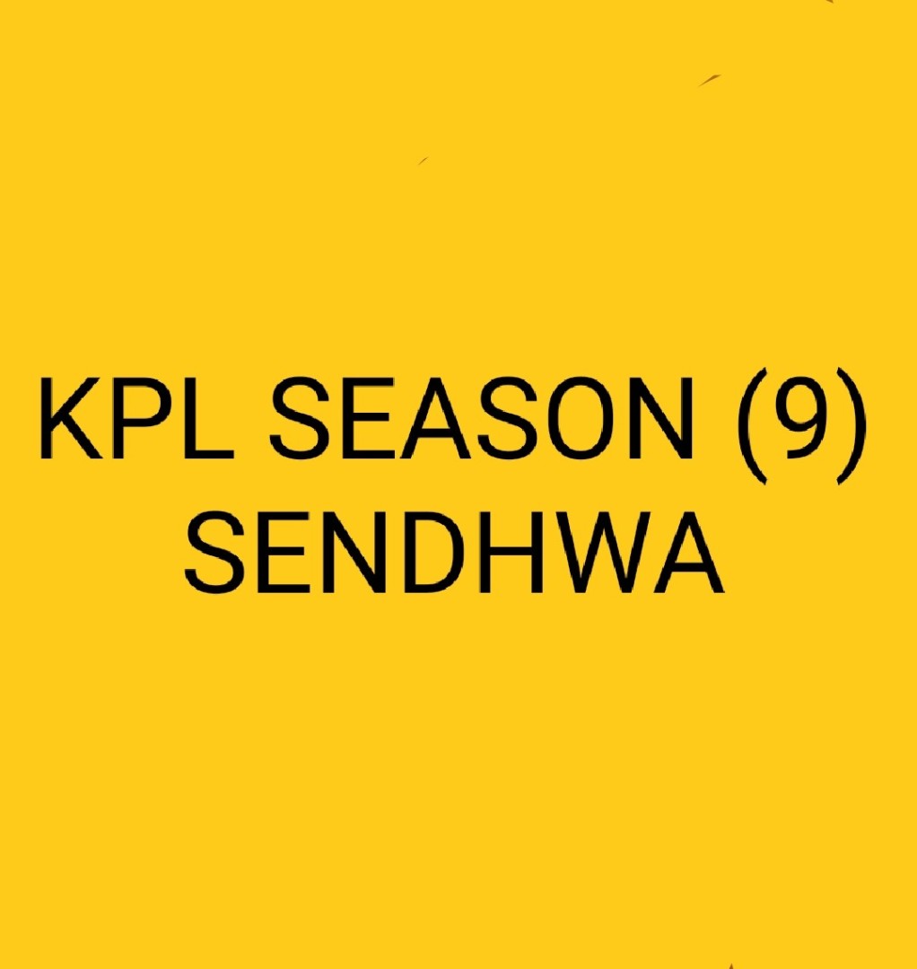 KPL SEASON  9  SENDHWA