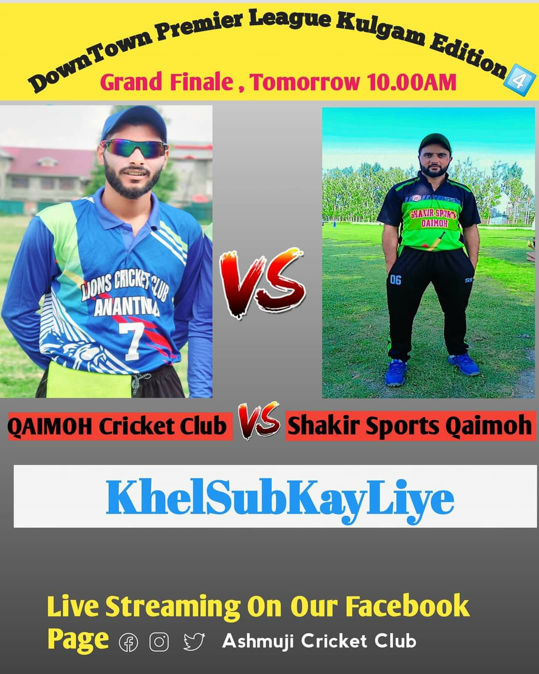 Downtown Premier League Kulgam Edition 4      