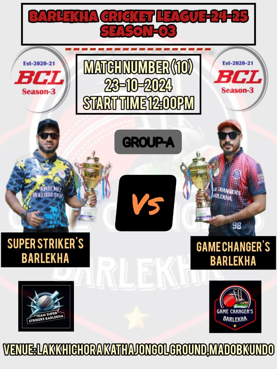 Barlekha Cricket League