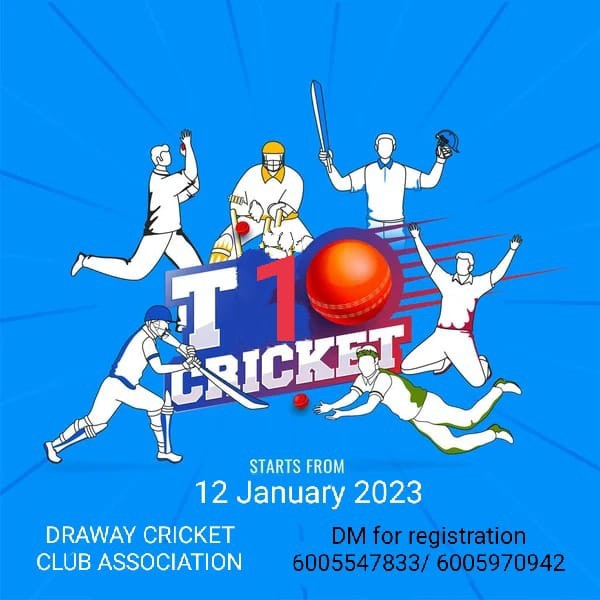 CRICKET ASSOCIATION DRAWAY