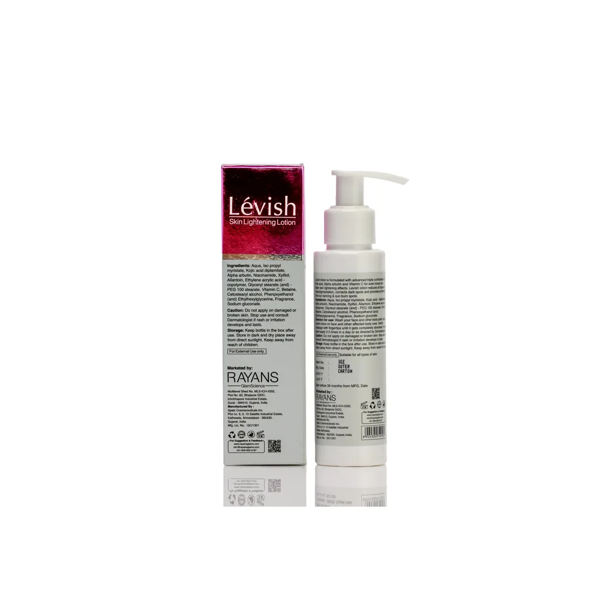 LEVISH BODY LOTION 300ML — DermaVue Shop