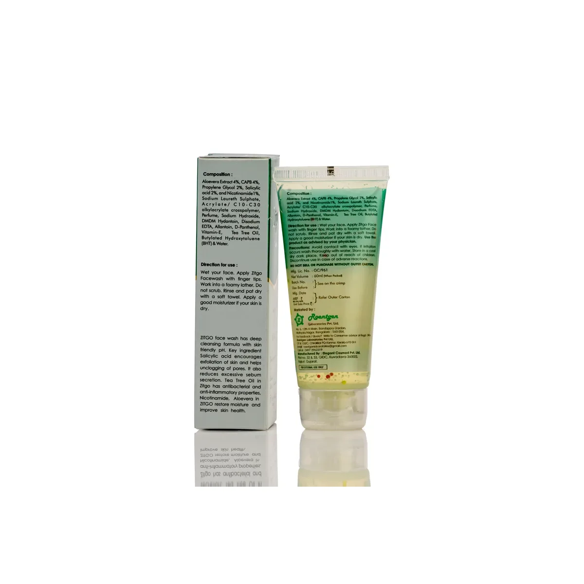 ZITGO FACEWASH — DermaVue Shop