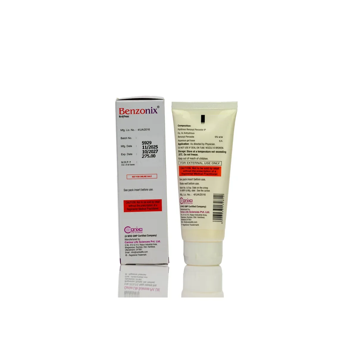 BENZONIX GEL WASH — DermaVue Shop