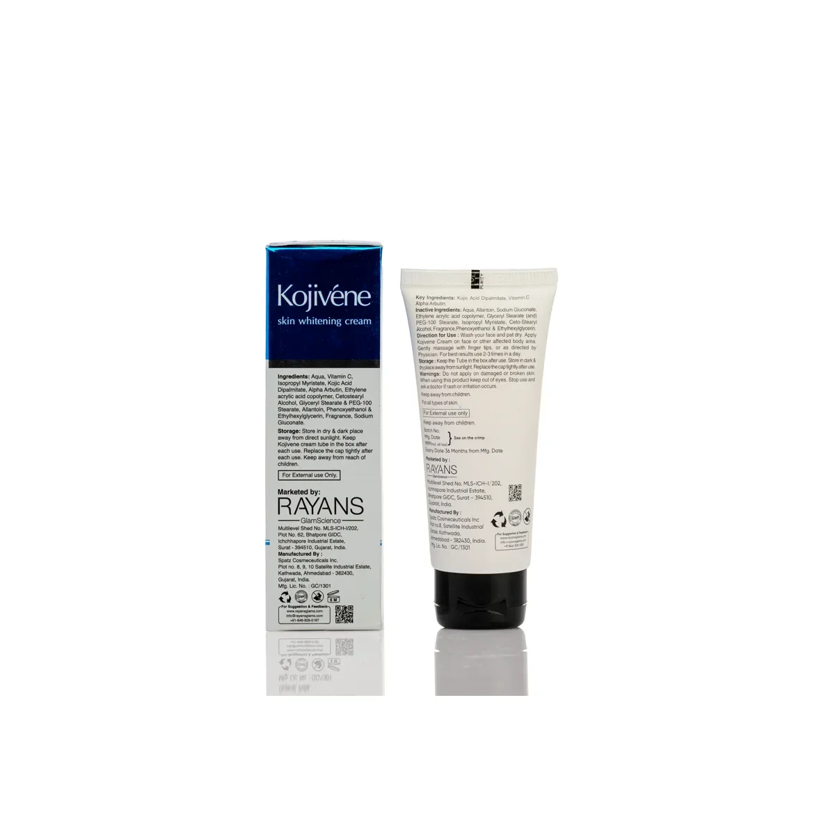 KOJIVENE CREAM — DermaVue Shop