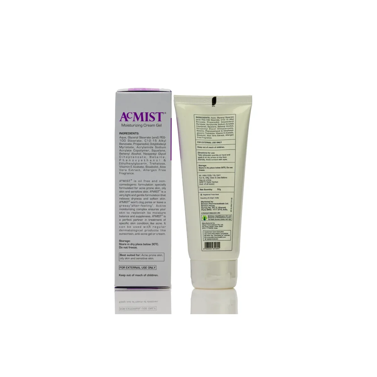 ACMIST MOISTURISING GEL — DermaVue Shop
