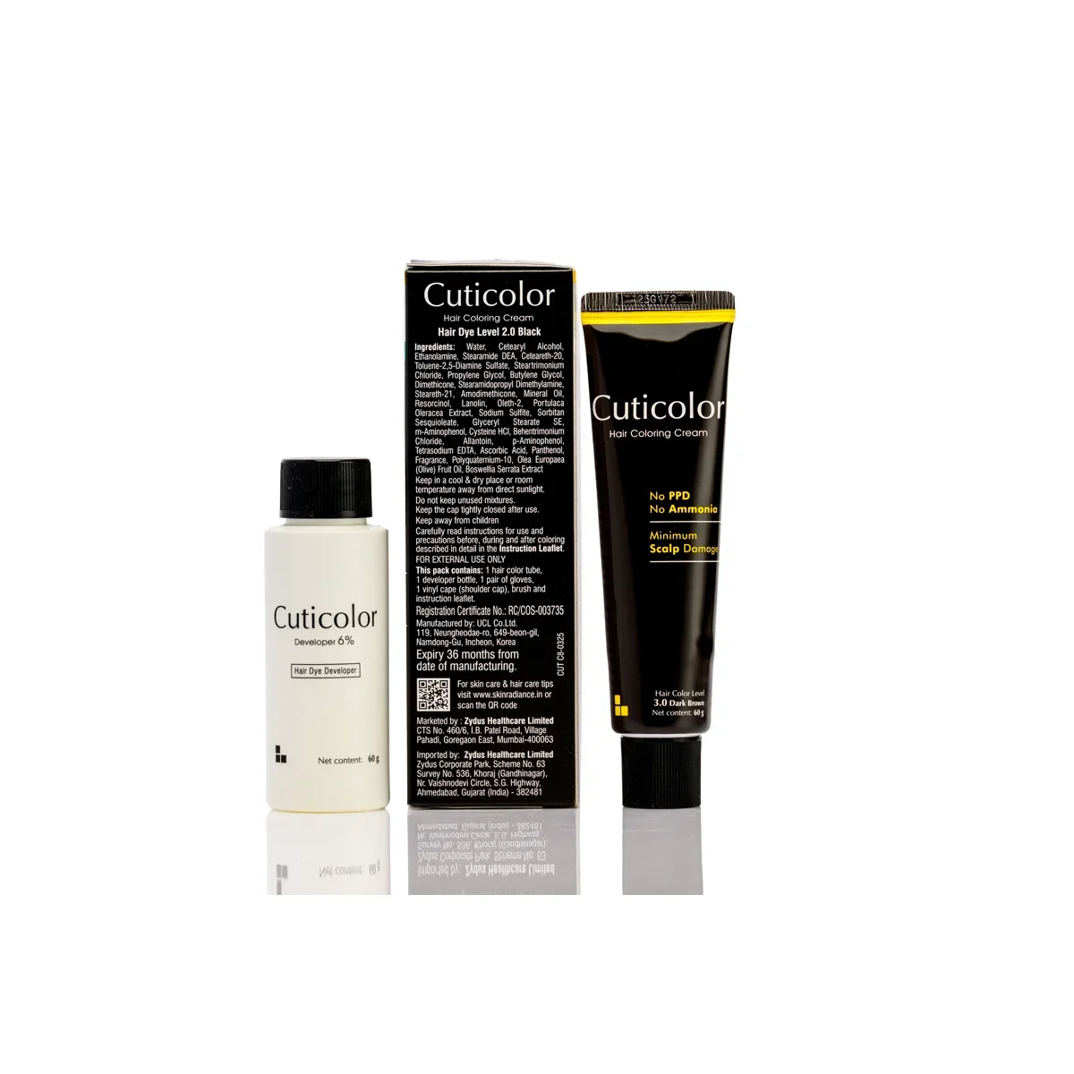 CUTICOLOR DARK BROWN — DermaVue Shop