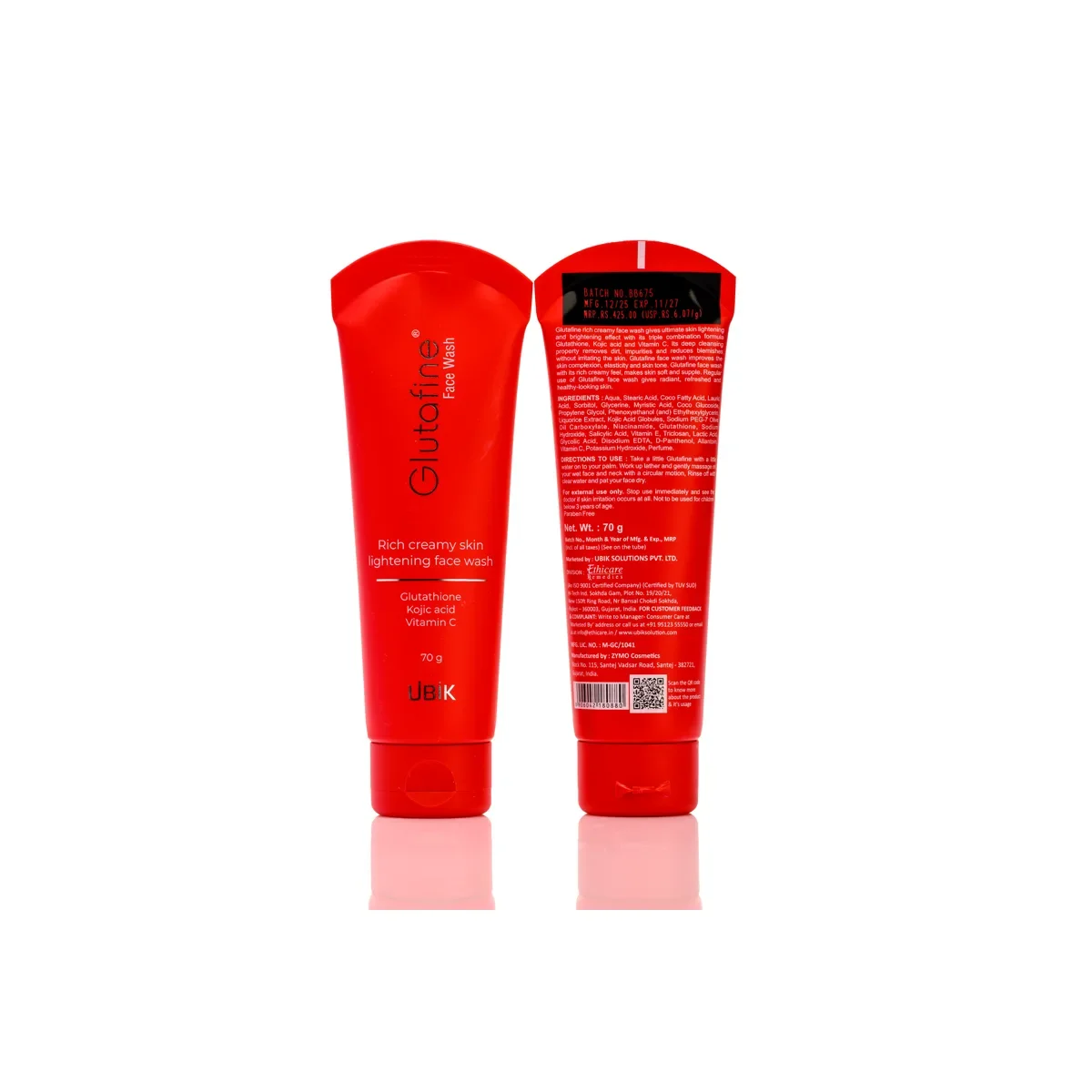 GLUTAFINE FACE WASH — DermaVue Shop