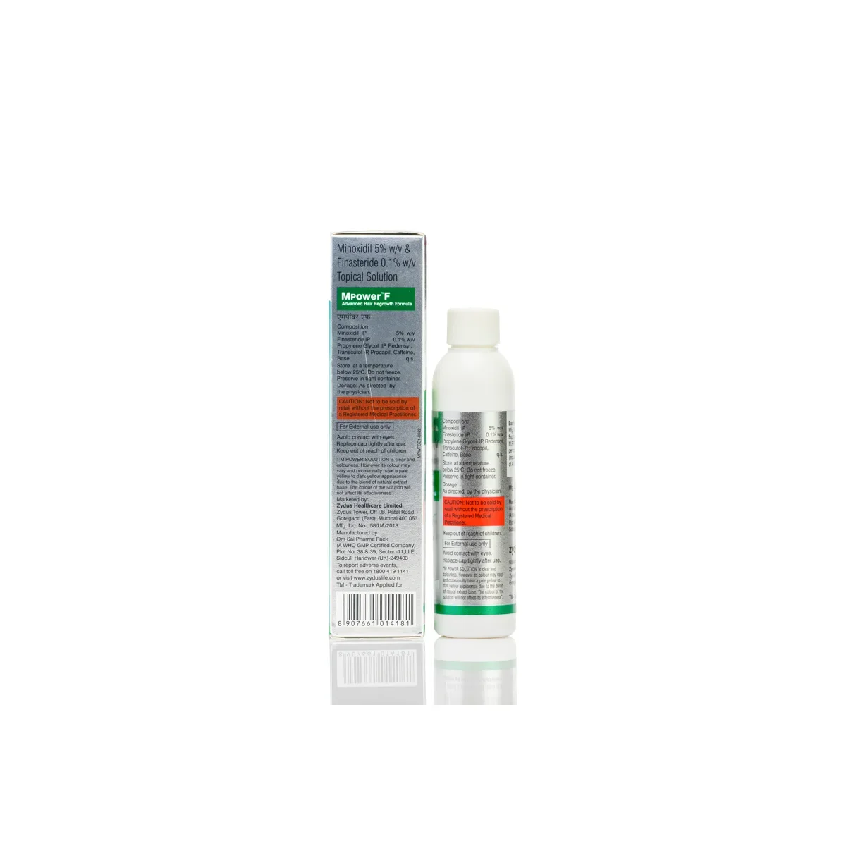 Mpower F Minoxidil 5% & Finasteride 0.1% Solution