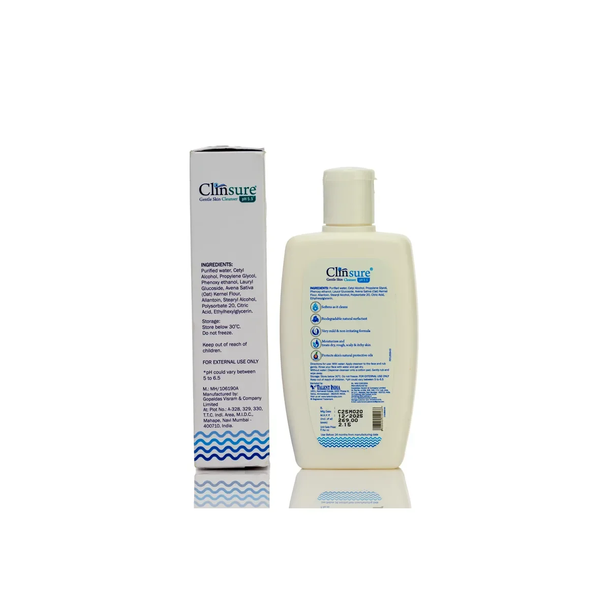 CLINSURE LOTION 125ML — DermaVue Shop