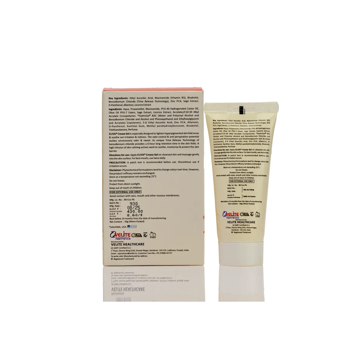 ELIVA CREASE GEL — DermaVue Shop