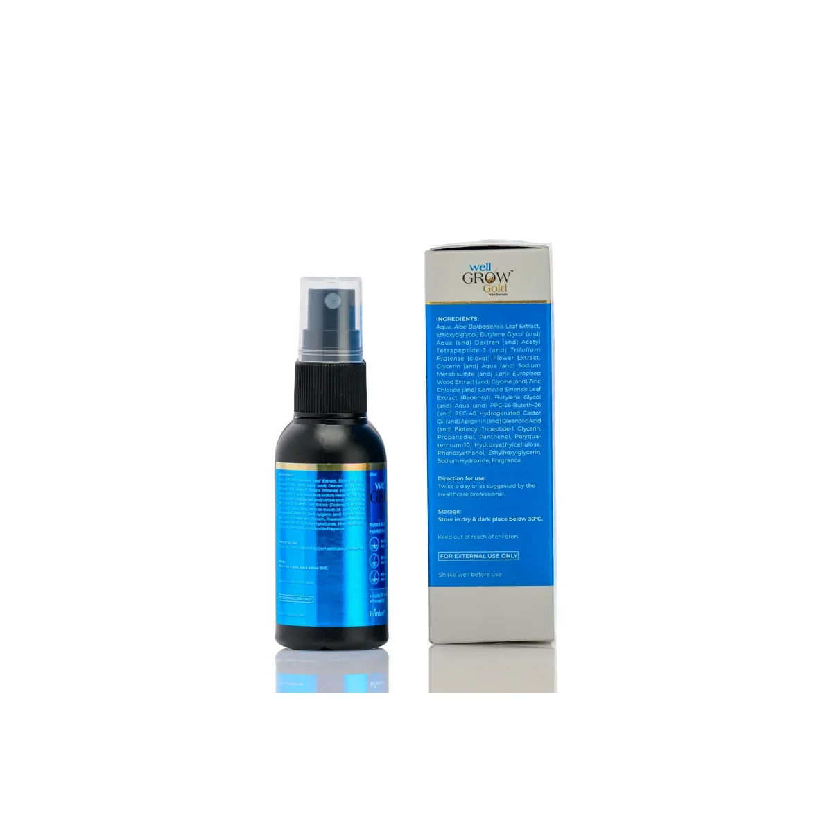 WELLGROW GOLD HAIR SERUM — DermaVue Shop