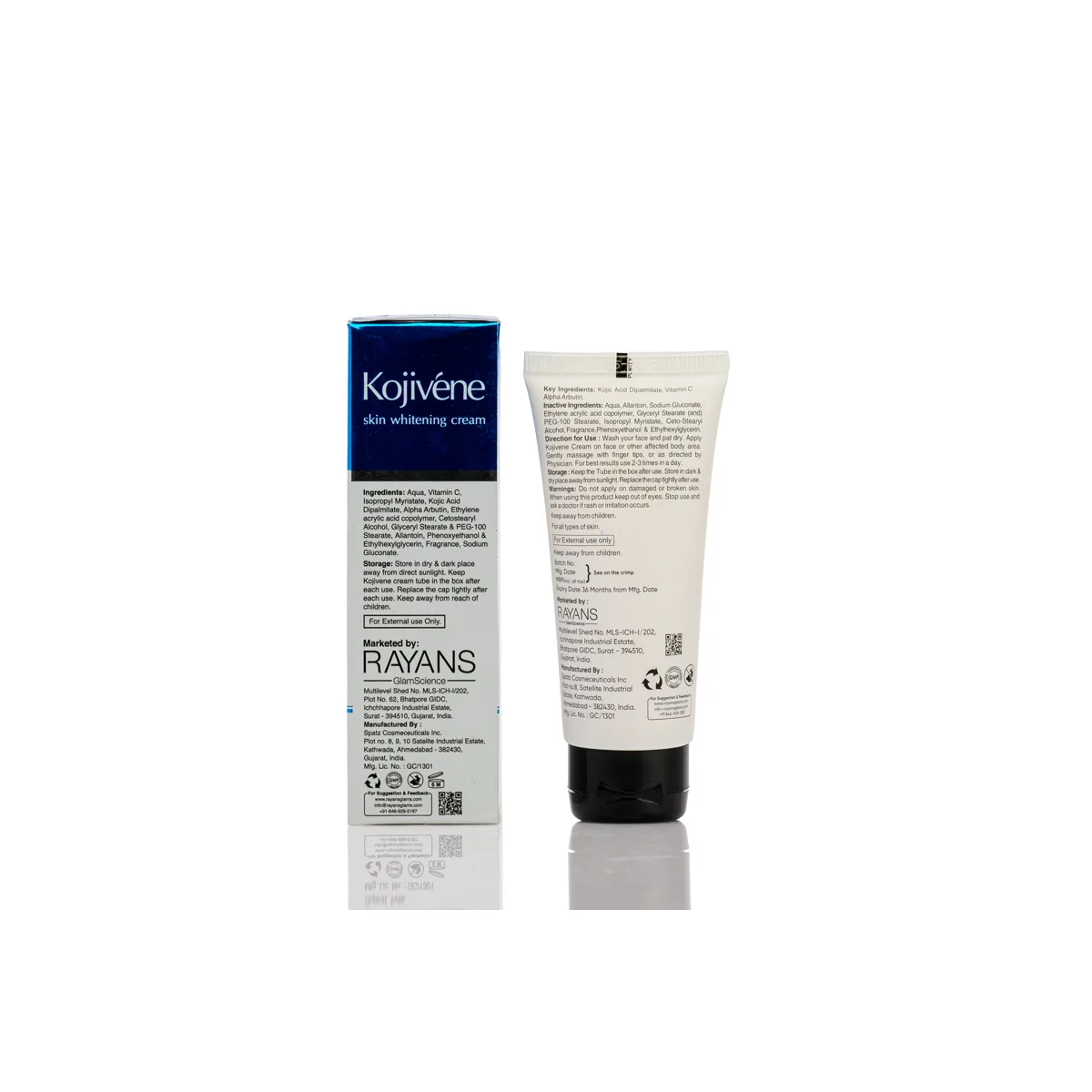 KOJIVENE CREAM by RAYANS | DermaVue Shop