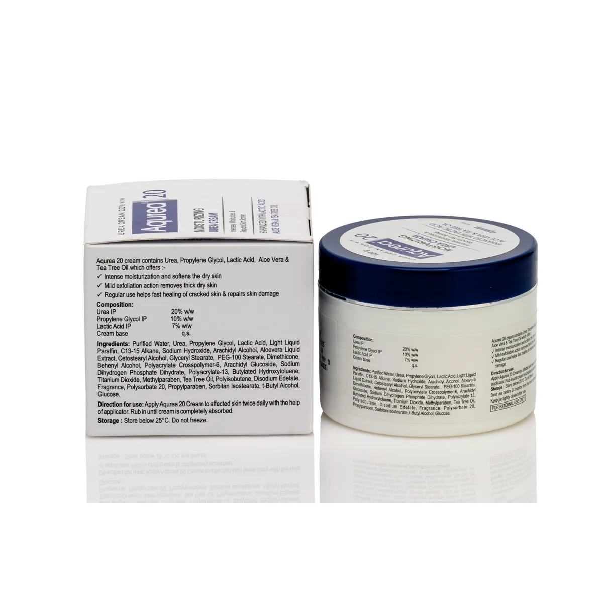 AQUREA 20 MOISTURIZING CREAM by AJANTA | DermaVue Shop