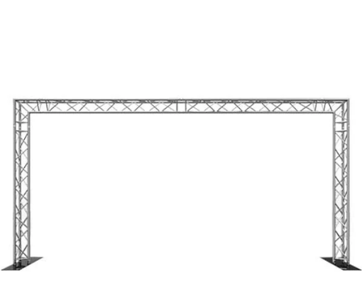 Goal Post Shape Truss Set Up (20 Feet L X 10 Feet H)