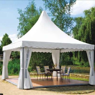 Pagoda Tent 20 Feet (H) X 20 Feet (L)