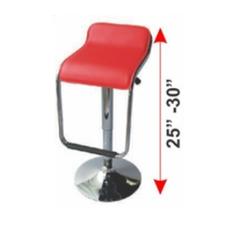 Water Fall Chair Bar Stool (Chrome Base)