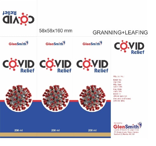 Covid-relief Device mark 4463463 Trademark