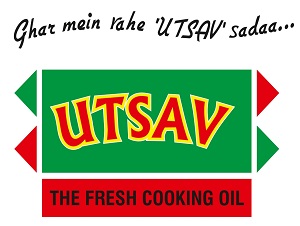 Utsav ; The Fresh Cooking Oil Ghar Mein Rahe 'utsav' Sadaa... Device mark 4467760 Trademark
