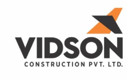 Vidson Construction Pvt Ltd (label) Device mark 4468915 Trademark
