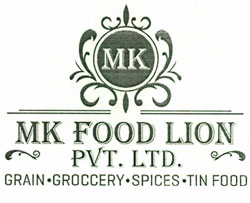 Mk Food Lion Pvt. Ltd. With Mk Logo - Grain.groccery.spices.tin Food Device mark 4473117 Trademark