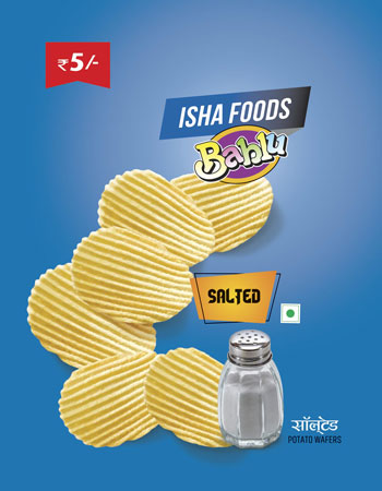 Bablu Salted Potato Wafers Device mark 4470369 Trademark