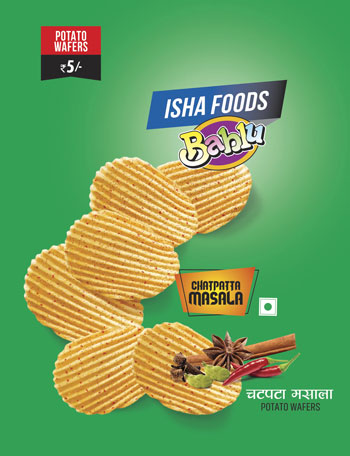 Bablu Chatpatta Masala Potato Wafers Device mark 4470370 Trademark