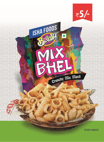 Bablu Mix Bhel Crunchy Mix Masti Device mark 4470372 Trademark