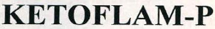 Ketoflam-p Device mark 2335017 Trademark