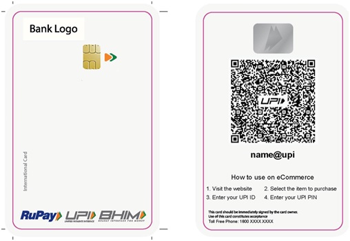 Rupay, Upi, Bhim (device) Device mark 4485281 Trademark