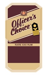 Officer's Choice Rare Xxx Rum Device mark 4481564 Trademark