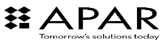 Apar Tomorrow’s Solutions Today With Diamond Logo Device mark 4485863 Trademark