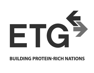 Etg With Device Of Arrows And Slogan Building Protein Rich Nations. Device mark 4482505 Trademark