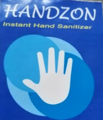 Handzon - Instant Hand Sanitizer Device mark 4486634 Trademark