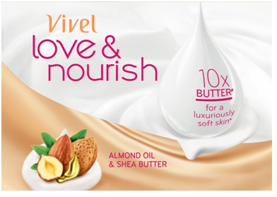 Vivel Love & Nourish Almond Oil & Shea Butter Device mark 2908775 Trademark