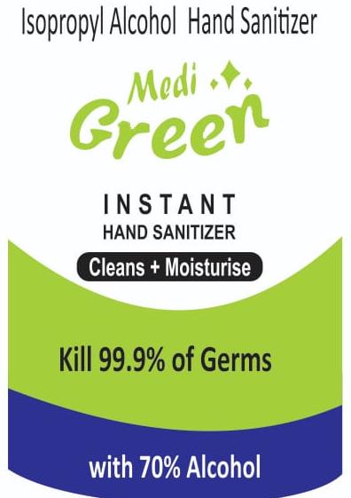 Medi Green Sanitizer Device mark 4487052 Trademark