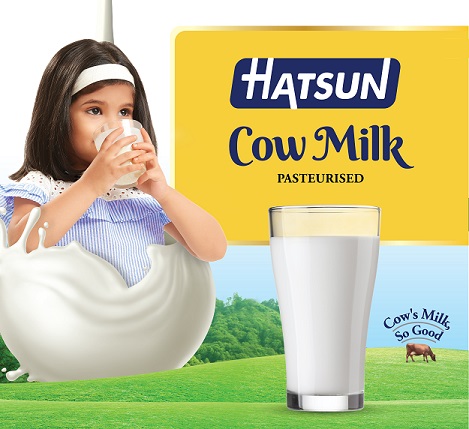 Hatsun Cow Milk Device mark 4483242 Trademark