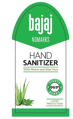 Bajaj Nomarks Hand Sanitizer Device mark 4493488 Trademark