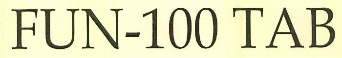 Fun-100 Tab Device mark 2751884 Trademark