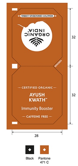 Organic India Ayush Kwath Device mark 4505365 Trademark