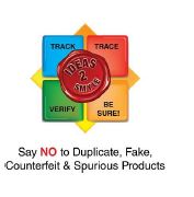 Device Of Ideas 2 Smyle With Track, Trace, Verify, Be Sure Say No To Duplicate, Fake, Counterfeit & Spurious Products Device mark 4518620 Trademark