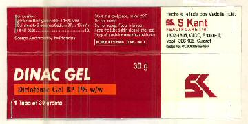 Dinac Gel Device mark 2870070 Trademark