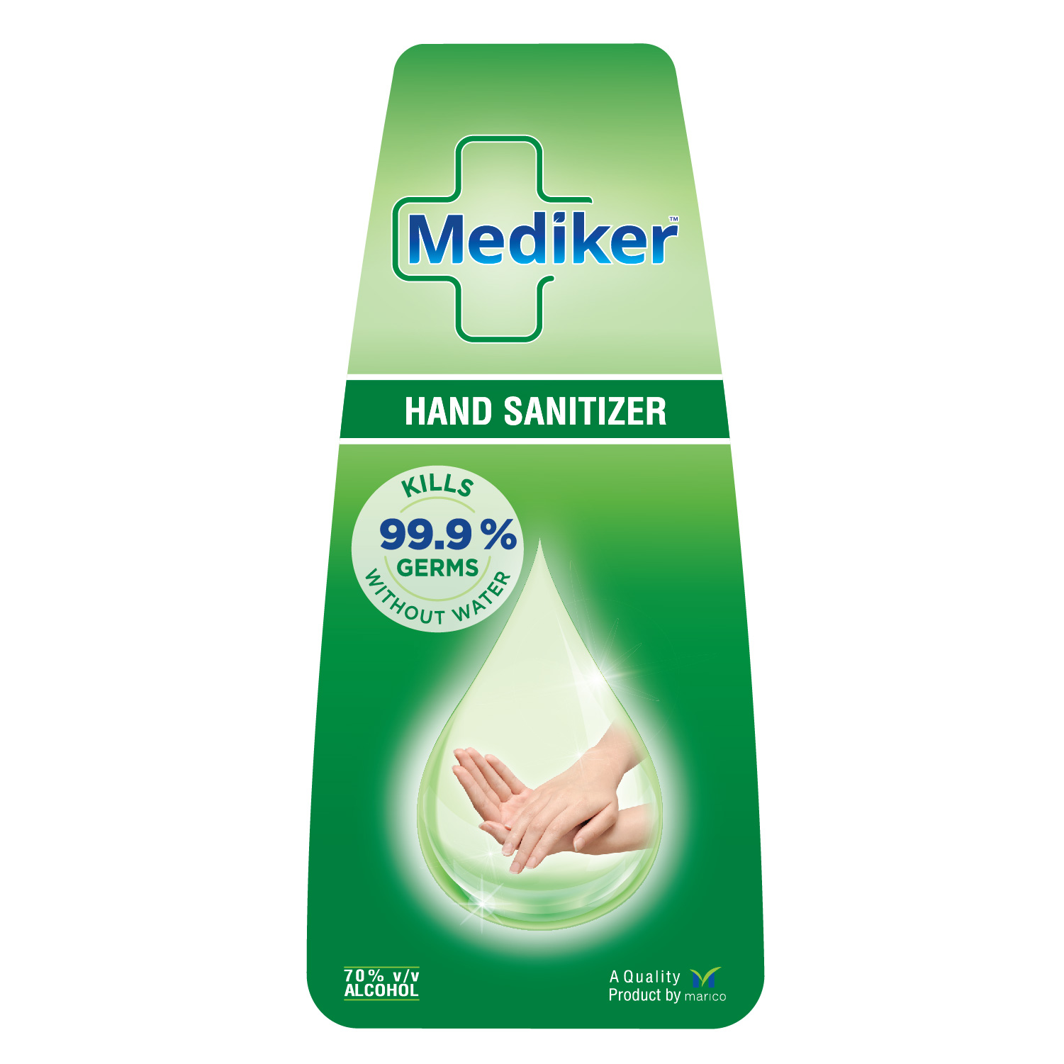 Mediker Hand Sanitizer (label) Device mark 4526471 Trademark