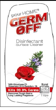 Pour Home's Germ Off Device mark 4535095 Trademark