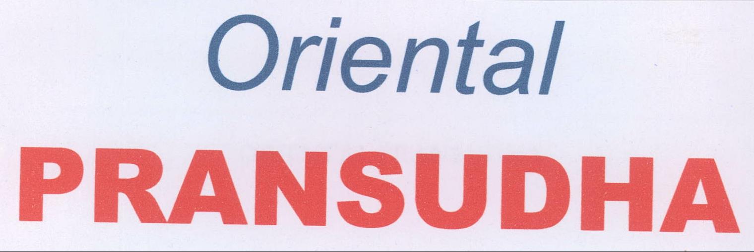 Oriental Pransudha Device mark 2132919 Trademark