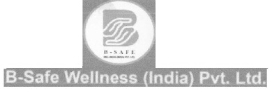 B- Safe Wellness India Private Limited With Device Device mark 4545064 Trademark